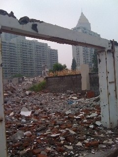 Cina Hangzhou modernizzazione abbattimento antichi quartieri 01