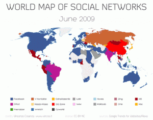 Mappa Social Network - dal 2009 al 2011 Mappa Social Network - dal 2009 al 2011