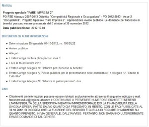 fare impresa