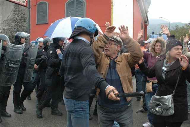 Scontri Terzigno Scontri Terzigno