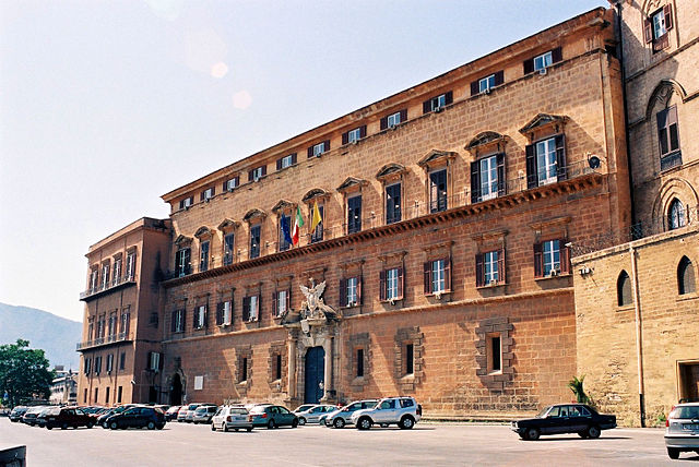Palazzo dei Normanni, sede dell'Assemblea regionale siciliana