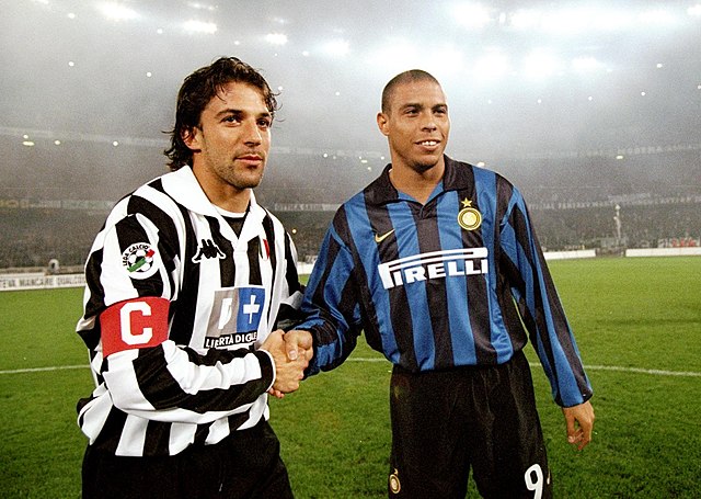 Alex Del Piero con Ronaldo Juventus-Inter Alex Del Piero con Ronaldo Juventus-Inter