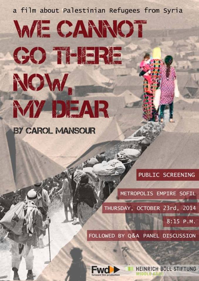 We Cannot Go There Now, My Dear We Cannot Go There Now, My Dear