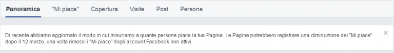 facebook pagine 12 marzo