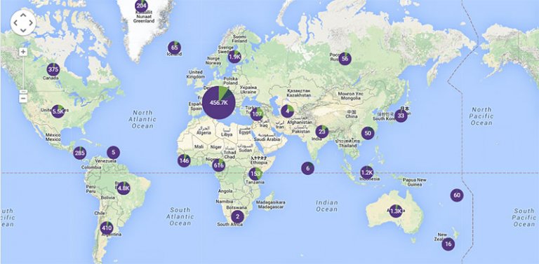 #sanremo2015-mappa-tweet