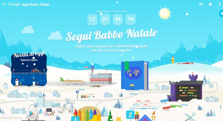 Babbo Natale Google.Babbo Natale E La Vera Storia Di Google Santa Tracker Agoravox Italia
