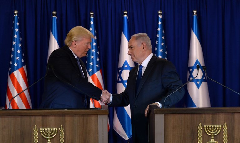 Trump visit Israel, Netanyahu