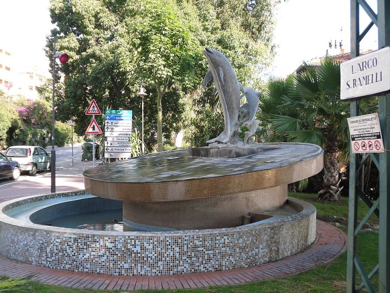Largo Ramelli a Ospedaletti (IM)
