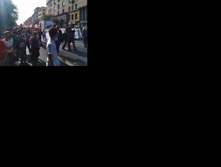Il corteo Il corteo